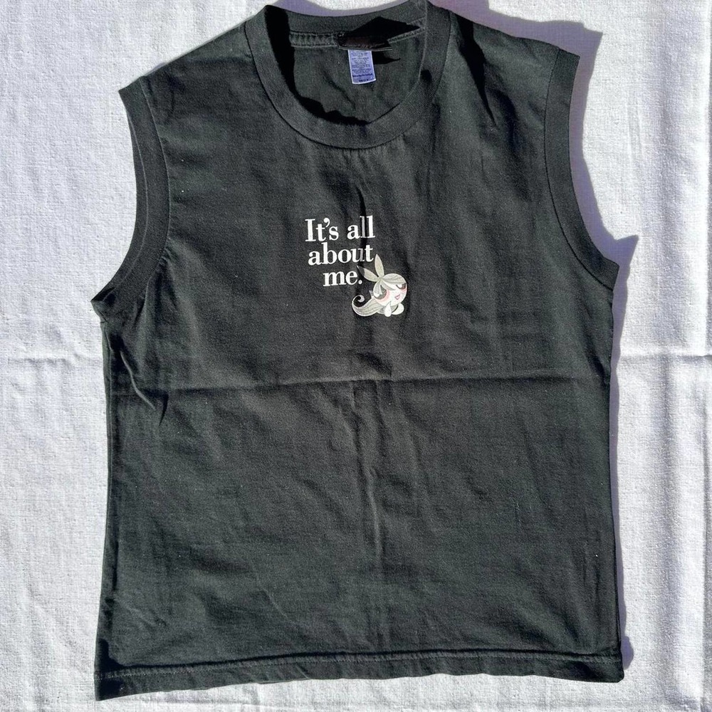 Vtg y2k power puff girls graphic tank top sz M kid core 90’s buttercup